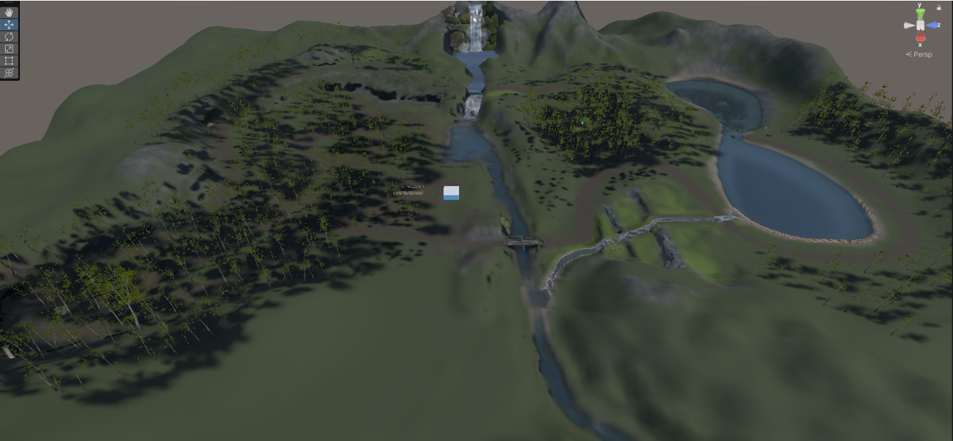 Version 3 aerial overview of expanded landscape